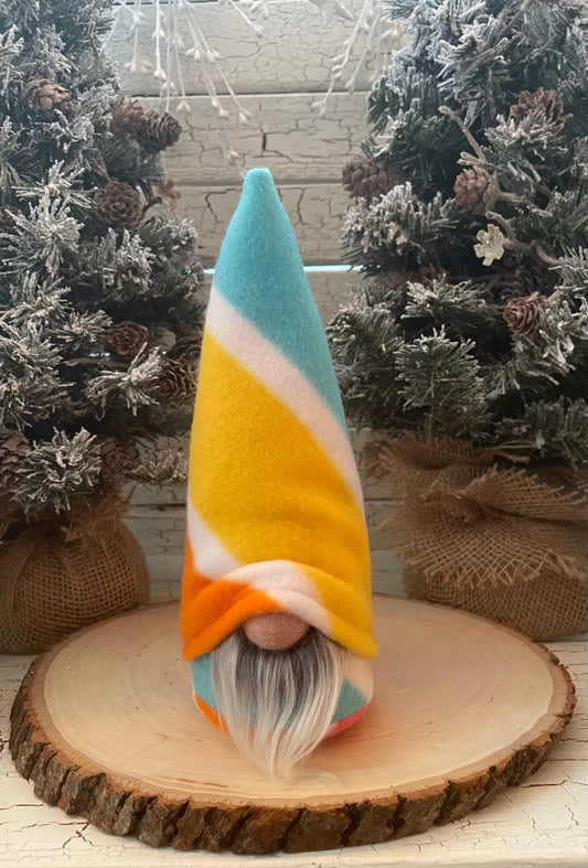 Rainbow Stripe Gnome